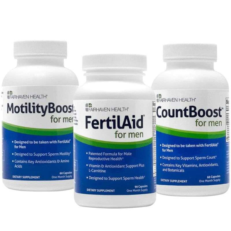 Male Fertility Starter Pack Fertilaid For Men Motilityboost